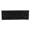 Wireless Keyboard RGB Backlit 61 Keys Rechargeable 2.4G Gaming Keyboard Supports Sleep Mode for PC