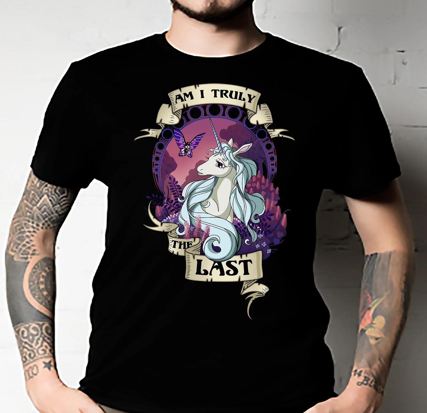 Men s and Women s T-shirts AM I TRULY THE LAST M