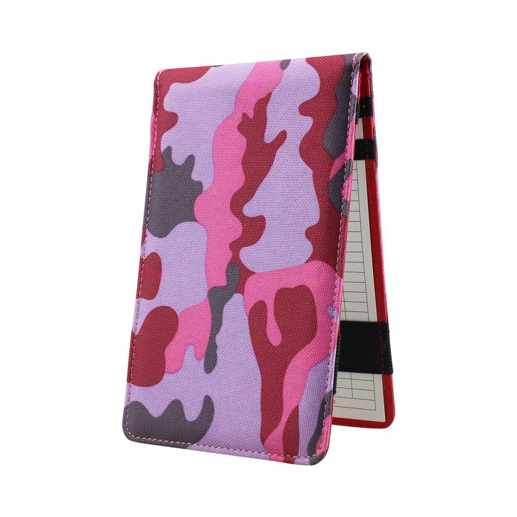 Golf Scorecard Holder Golf Journal Notebook Oxford Cloth Club Yardage Book Golf Gifts for Women and Men Golfers