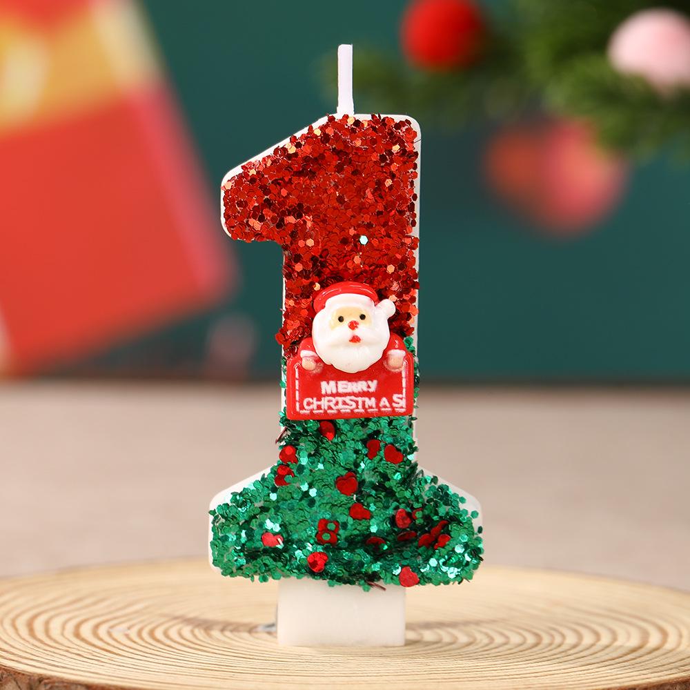 Santa Claus DIY Digital Candle for Holiday Parties