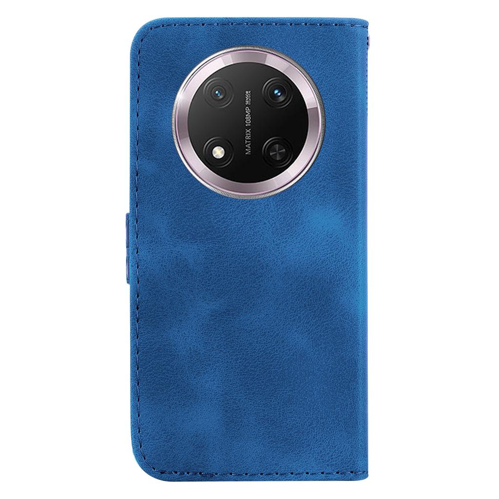 For Honor Magic7 Lite 5G/X9c 5G/X60 Pro 5G Stand Case 7-Shaped Pattern Imprint Leather Phone Cover