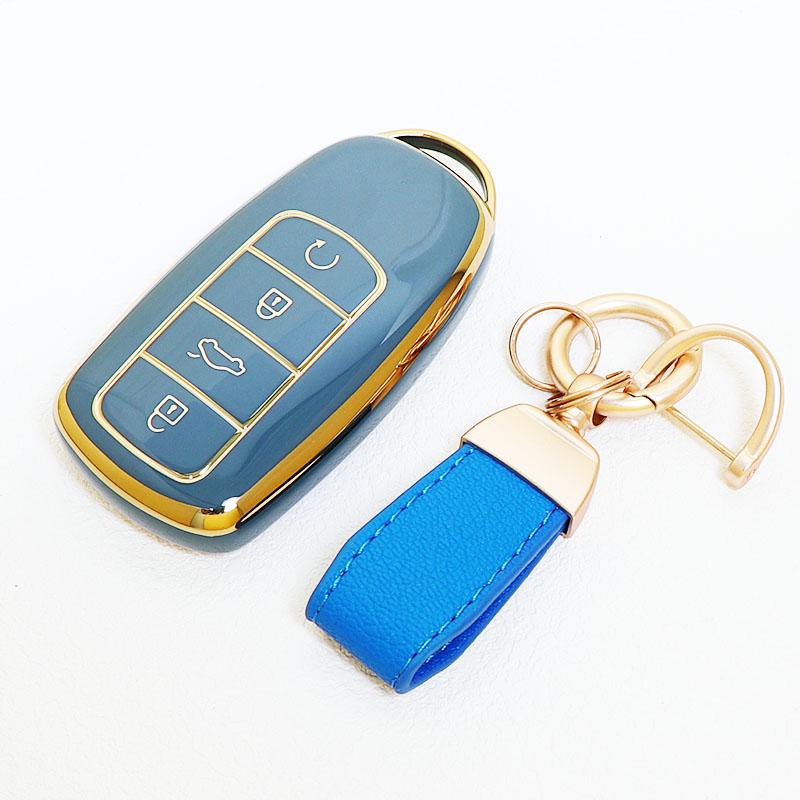 Tpu Car Key Case Cover For Chery 8-Plus 8 Pro 7 Pro Arrizo 5-Plus Auto Shell Fob Holder Keyless Protector Accessories