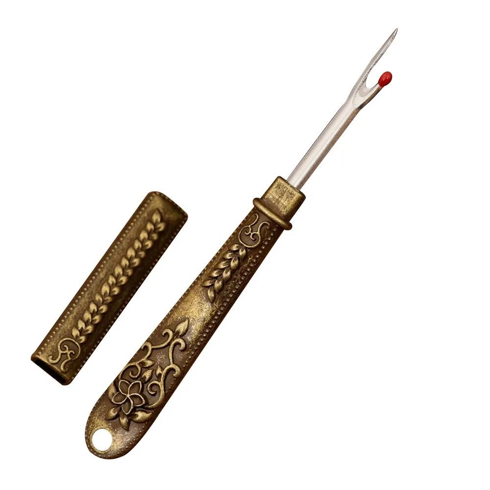 Exquisite Retro Needlework Sewing Seam Ripper Embroidery Cross Stitch DIY Sewing Tools Accessories Picking Thread Remover