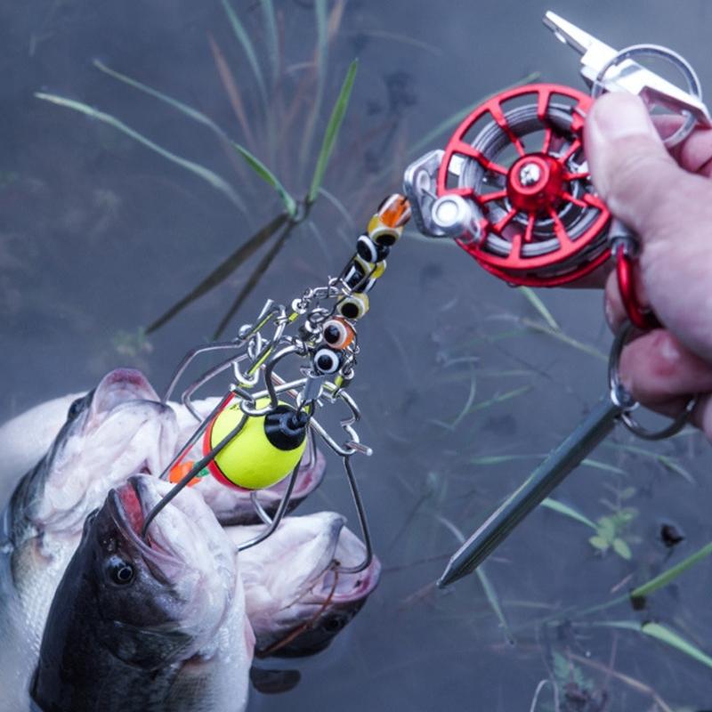 Aluminum Reels Fly Fishing Reels for Trout Pike Heavy Duty Winter Ice Fishing Wheel Fly Reels
