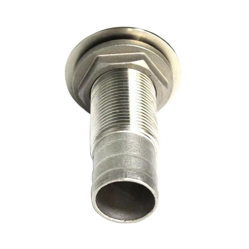 Boat Marine Drain Vent Yacht Water Outlet Port Bilge Drain Vent 316 Stainless Thru-Hull Valve Fitting 1 3/4 3/8 1/2Inch