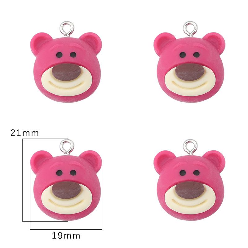 DIY pryskyřičné šperky a doplňky: Přívěsky Žlutá kachnička, Včelka, Růžový medvídek, Kobliha, Dinosaurus, Vejce, Lízátko.