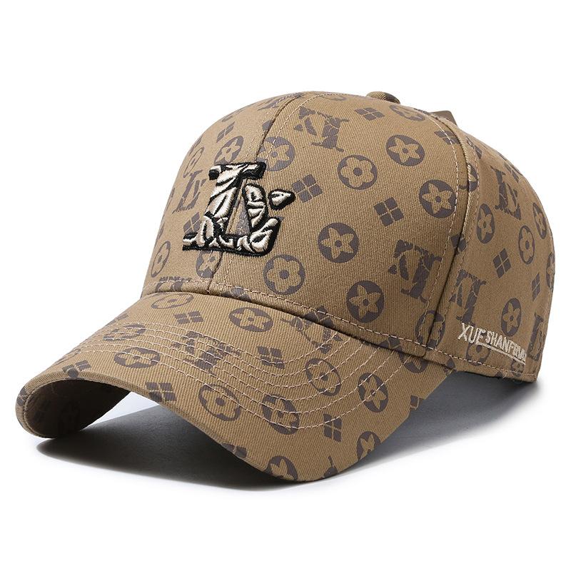New baseball cap presbyopia light luxury peak sports sunscreen men's and women's sun caps breathable versatile casual cap