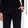 ELLASSAY Women's Simple Straight-Leg Ankle Pants