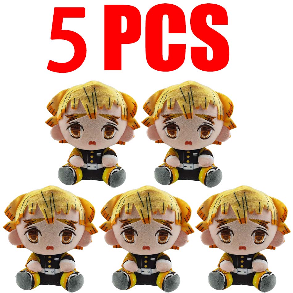 Demon Slayer Plush Stuffed Toys Tsugikuni Yoriichi Tsugikuni Michikatsu Akaza Anime Cartoon Figure Doll Children'S Birthday Gift