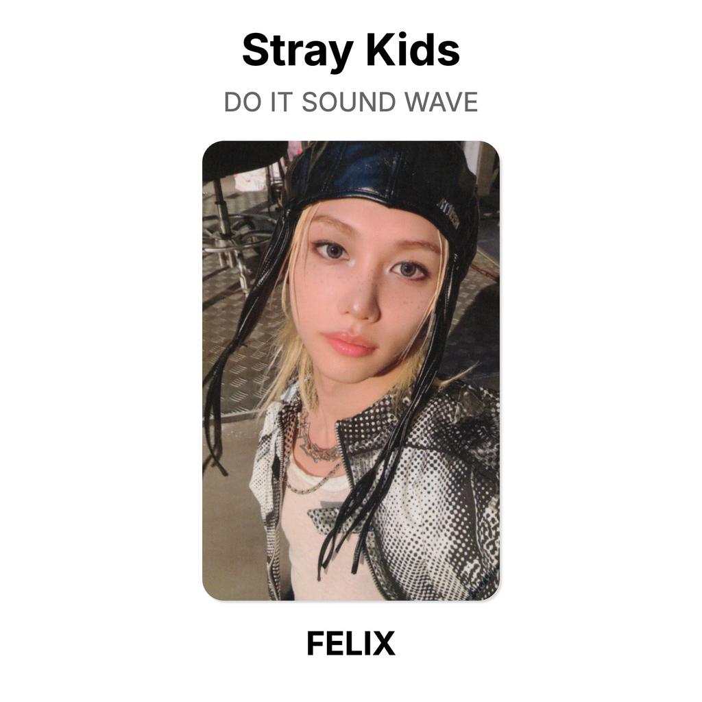 Stray Kids DO IT SOUND WAVE Official Photocard