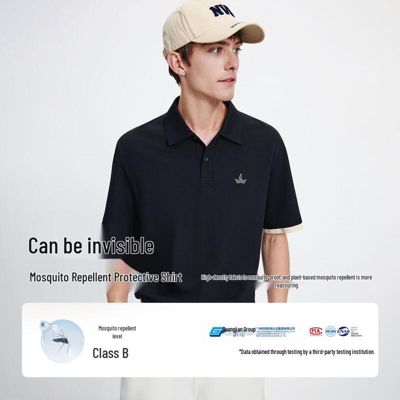 Navigare Men's Loose Fit Polo Shirt