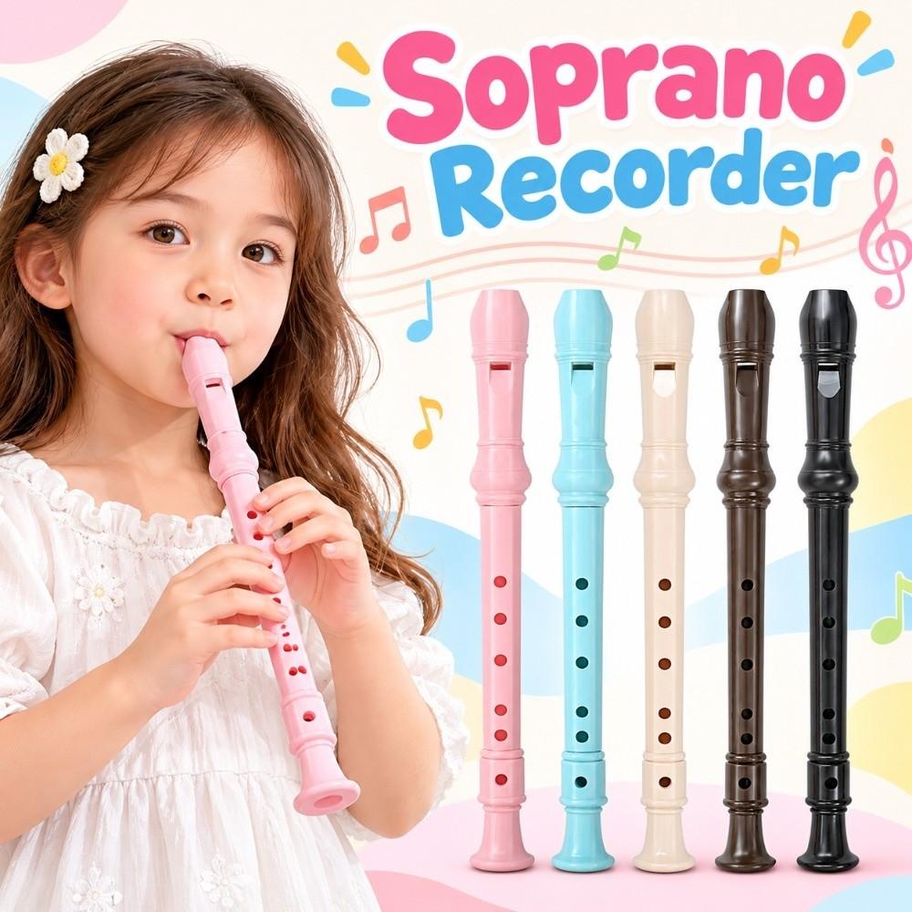 Removable 8 Hole Long Flute Ergonomics Vertical Flute Beginner Flute  Kids Gifts