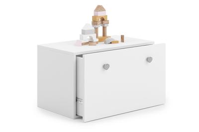 Toy Box Inga - Handle Gray