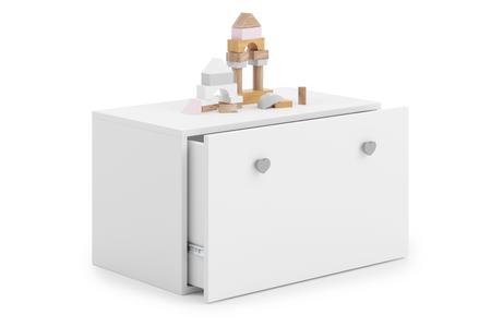 Toy Box Inga - Handle Gray