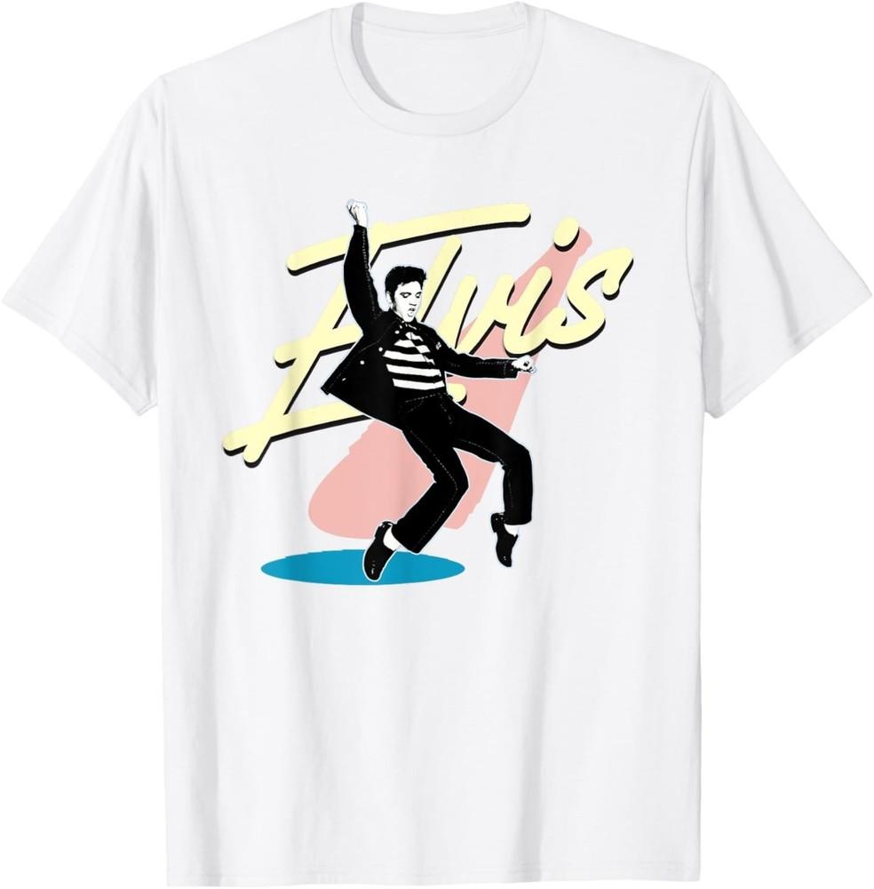 

Elvis Presley Official Signature Dance T-Shirt L