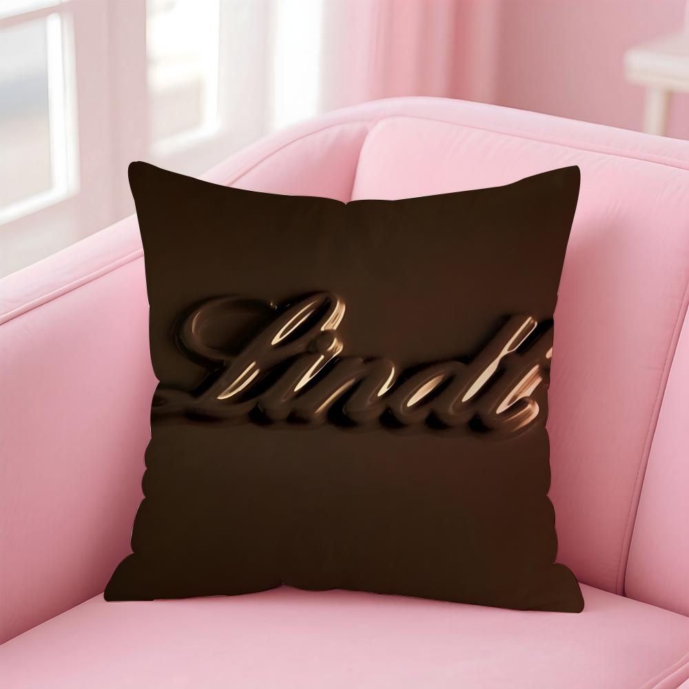 

Fashion Warm Daily LLindt icon Cushion Cover Linen Pillowcase Cover Soft Decor for Sofa Home Room 30x30cm