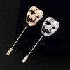 Brooch Pin Lapel Suit Dress Sweater Decor Creative Man Alloy Party Wedding