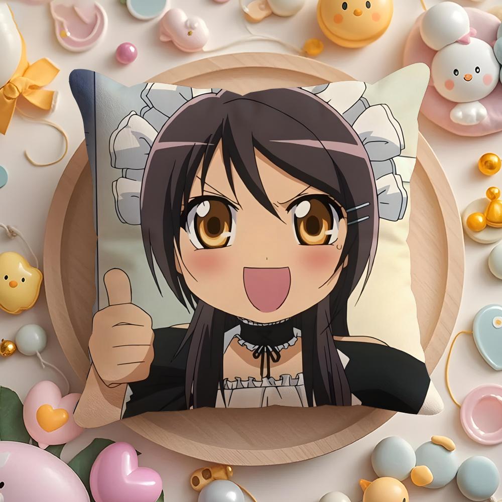 M-Maid Sama! Anime Kissenbezug für Zuhause & Auto, Mehrzweck-Kissenbezug - Wendbar, Weich & Langlebig für den täglichen Gebrauch