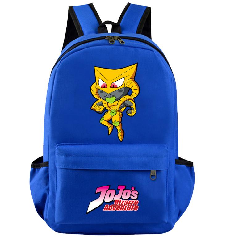 Anime Printed Adventure Backpack for Teen Gift School Bag Canvas Bookbag Girl Kawaii Rucksack Student Back To Schoolbag