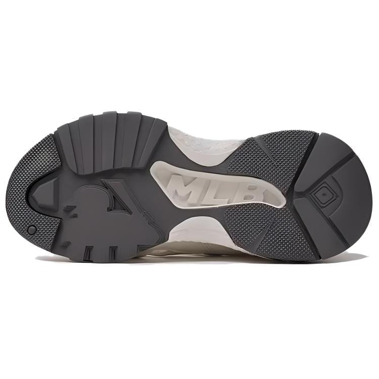 MLB Sandal Chunky Mask Beach Sandals Unisex Ecru 3ASDBCL43-