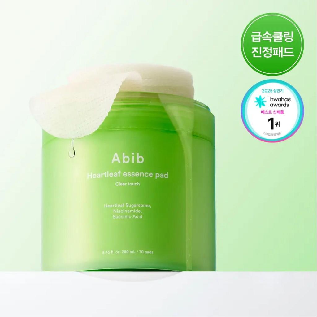 Abib Heartleaf Essence Pad Clear Touch 70P