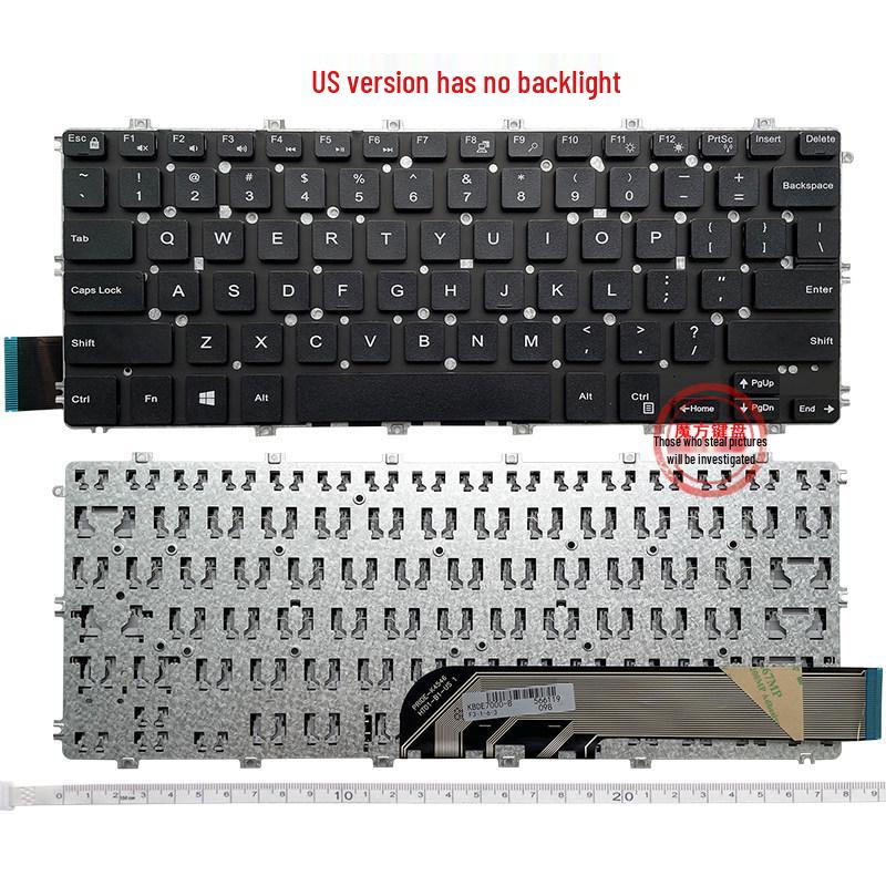 P91G Keyboard Compatible with DELL Latitude 3400, 3310, 3390, 13-7386, and 7586 Models.