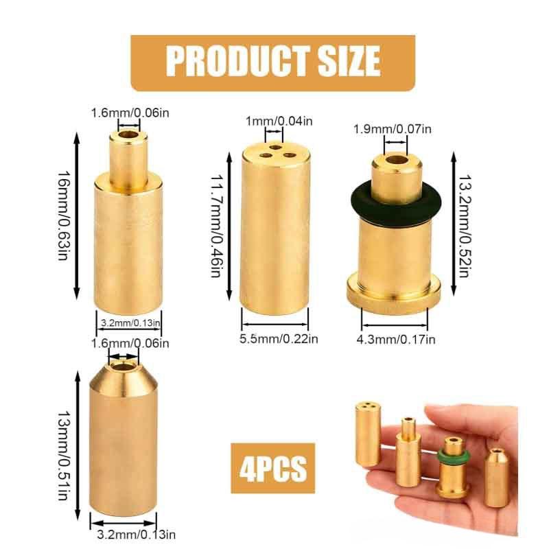 Gas Refill Adapter For Petrol Lighters Reusable Special Inflatable Brass Nozzle Copper Head
