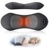 3-in-1 Glatter Dreifach-Fusions-Rückenmassagegerät mit Airbag & Wärme | Verstellbare Höhe für Bett & Stuhl | Rückenstütze & Massagekissen zur Entspannung