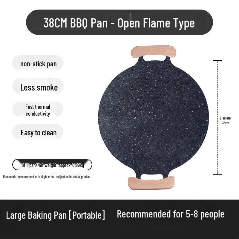 OEING Maifan Stone Outdoor Grill Pan 38CM