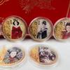 Fengyi Tianxia Ornament Fengyi Tianxia Gold Commemorative Medallion Set of 12 Gift Boxes Packaging
