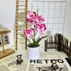 Artificial Butterfly Orchid Flower Bouquet For Home Decor And Arrangements Event