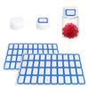 Set of 60 Plastic Bottles with Lids 15ml Capacity Transparent Dispenser Bottles Liquid Storage and Dispensing Bottle