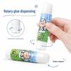 High Viscosity Cartoon Glue Stick for Kids - Ideal for DIY Crafts and School Projects