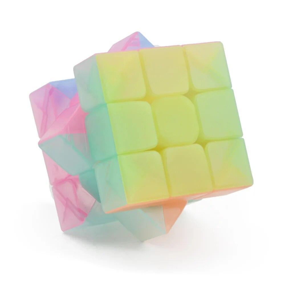 Speed ​​Cube для девочек Quiyi Warrior W от 3 до 3 3 QiYi Qi Yi Qiui 57 мм — фото 3