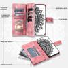 Embossing Wallet Case For Xiaomi Mi 14T 13 Ultra Lite 13T 12T 11T 10T Poco X5 F5 X3 F3 F4 C65 F6 M6 Pro Lanyard Leather Cover