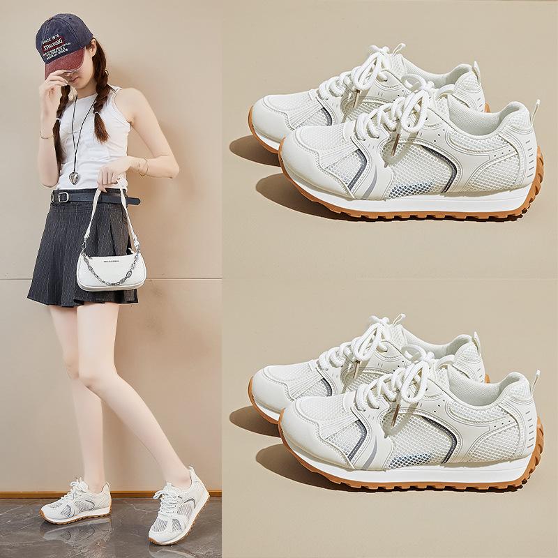 New Dad Shoes for Women Summer Student Sports Running Casual Shoes Mesh Breathable