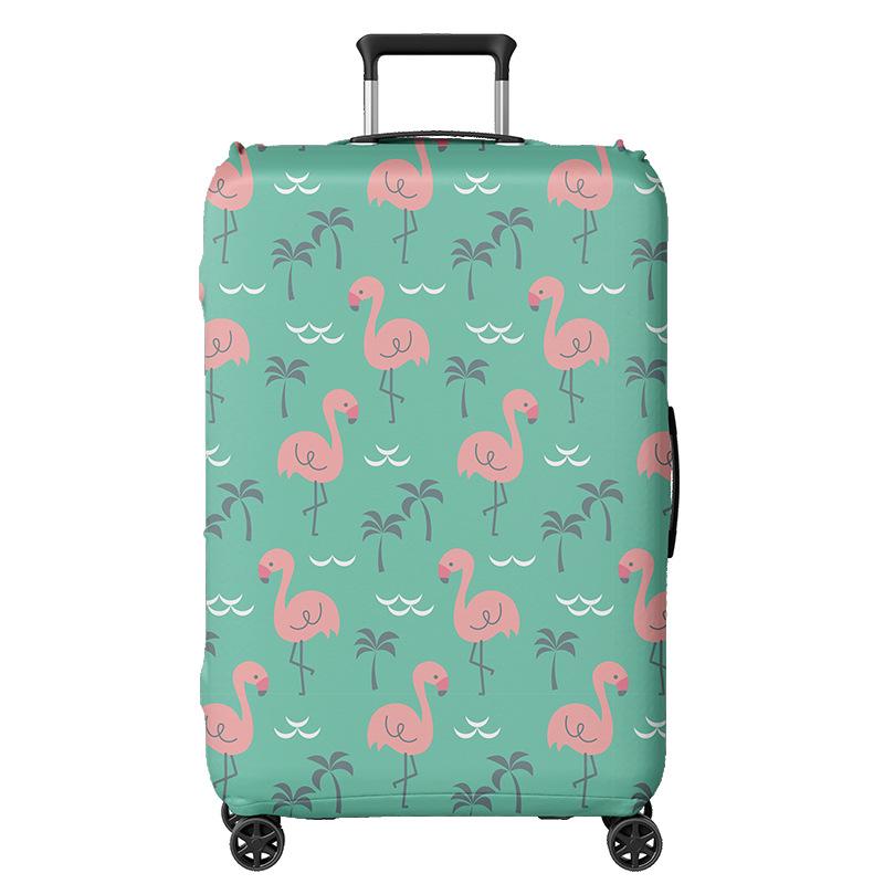 Přizpůsobitelný zesílený kožený cestovní kufr Obal proti prachu