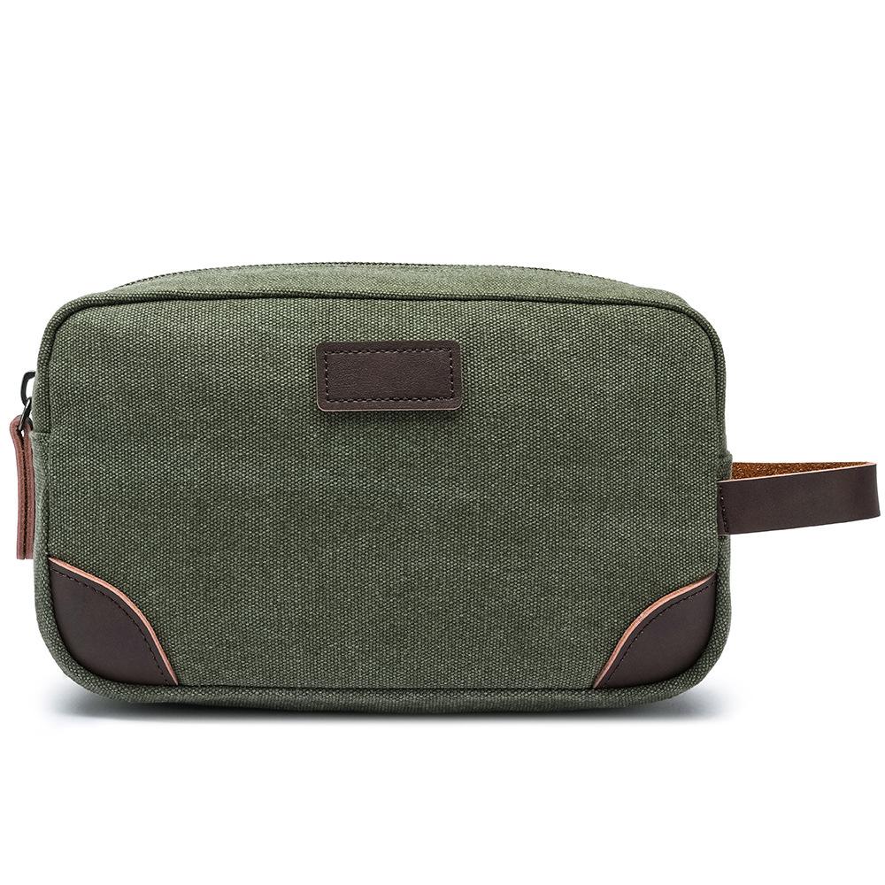 Super Unisex Fashion Sports Leisure Small Tote Bag Canvas Cosmetic Bag Storage Wash Bag