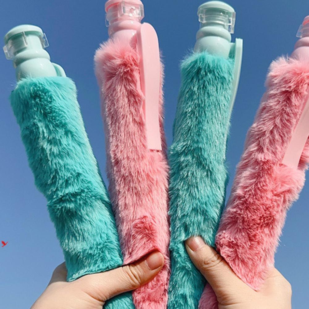 Pink Cute  Plush Pen Cute Pressing Pressure Reducing Pen Giant Ballpoint Pen  Learning