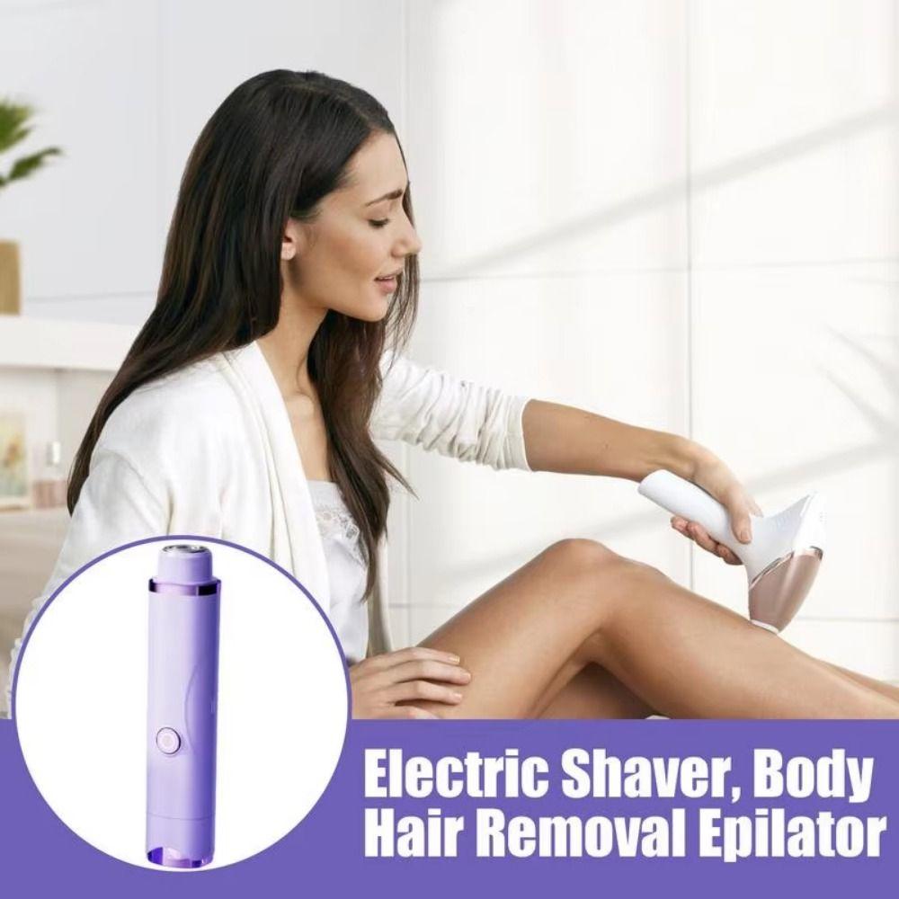 Waterproof Women's Hair Shaver Portable Private Parts Trimmer Lightweight Hair Removal Device  Legs