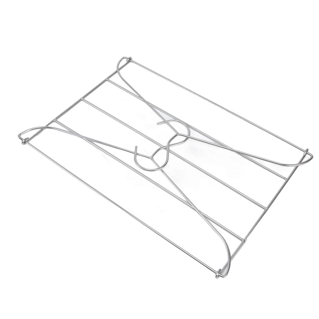 Stainless Steel Magic Pants Hangers Foldable Multifunctional Space Saving Slacks Hangers for Pants