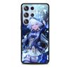 Cute Furina Genshin Impact Case for Samsung Galaxy S23 S21 S20 FE S24 S22 Ultra S10 S10e S9 Plus Soft Black TPU Phone Cover