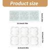 2pcs Fondant Impressions Mats Pastry Moulds Flower/Leaf Pattern Lace Mat Chocolate Silicone Molds for Cake Decorating