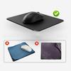 Small Mouse Pad Polycarbonate Hard Mouse Pads for Bed Sofa  Compact Portable Mousepad for Business Trip