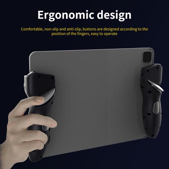 1 Paar AKPAD-8K Schnelle Reaktion Hohe Spiel-Joystick-Stärke Schweißfestes Zusätzliches Tablet-Gaming