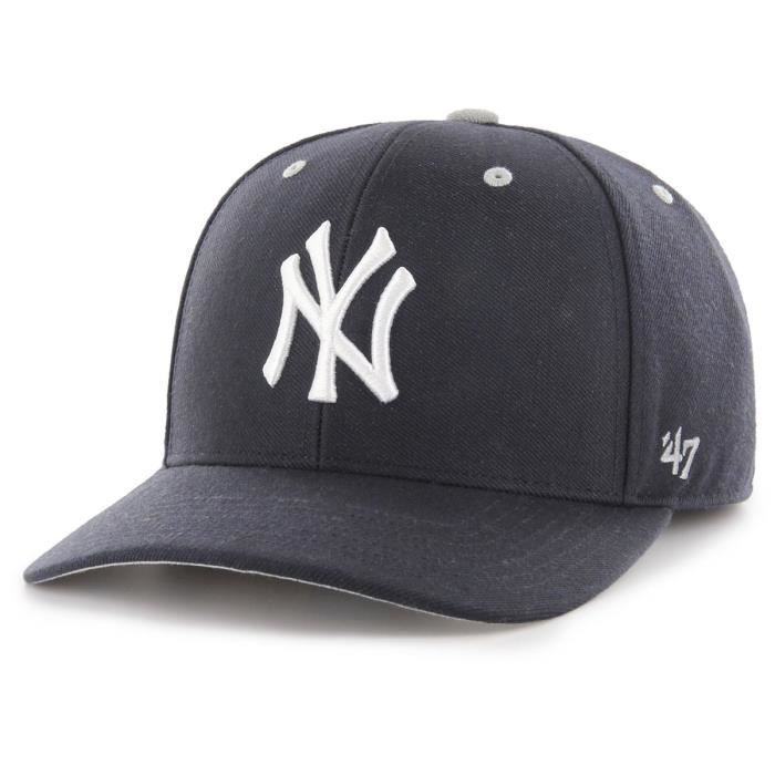 Casquette Réglable 47 Brand - AUDIBLE New York Yankees Navy - Homme