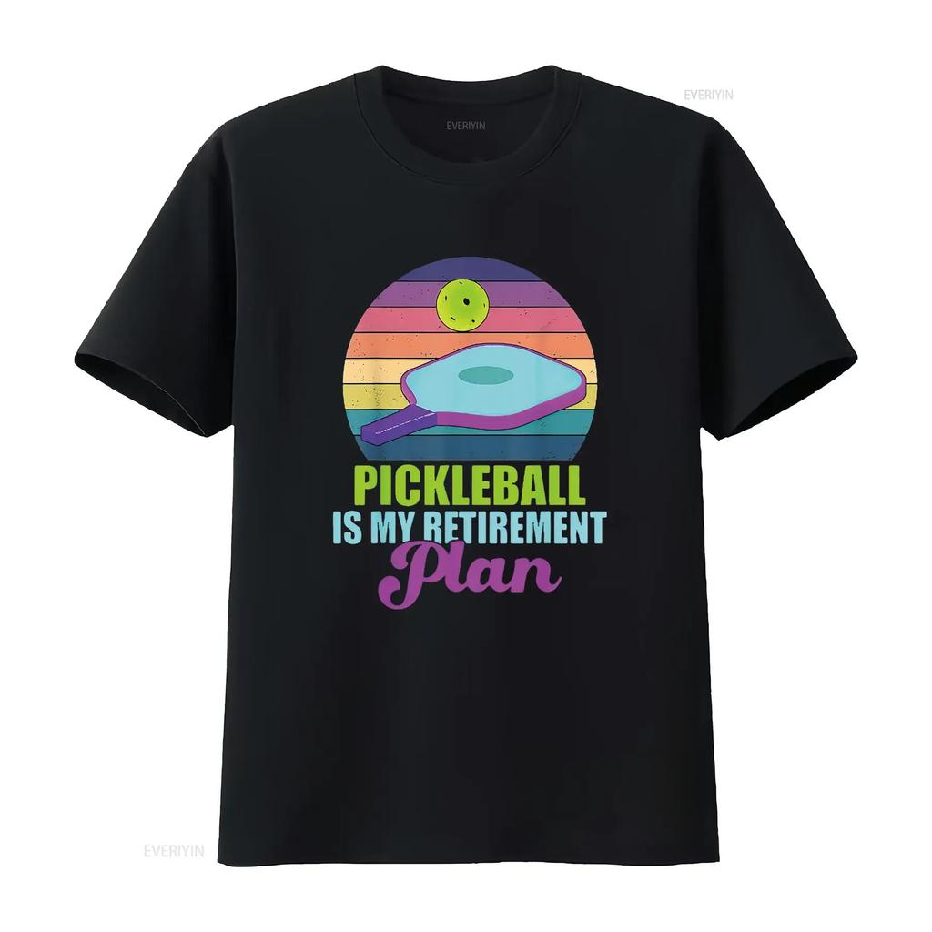 Womens Funny Retirement Pickleball Apparel Pickle Ball T Shirt White Small vintage Washed fashion streetwear