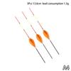 3Pcs Medium Long Float Fish Float High Sensitivity Short Float High Sensitivity Crucian Carp Float White Plastics