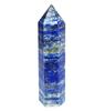 Natural Stone Power Stone Lapis Lazuli Healing a Crystal Wand Perfect for Healing Chakra and Energy Healer's Wand, Pointed, Polyhedral-finished