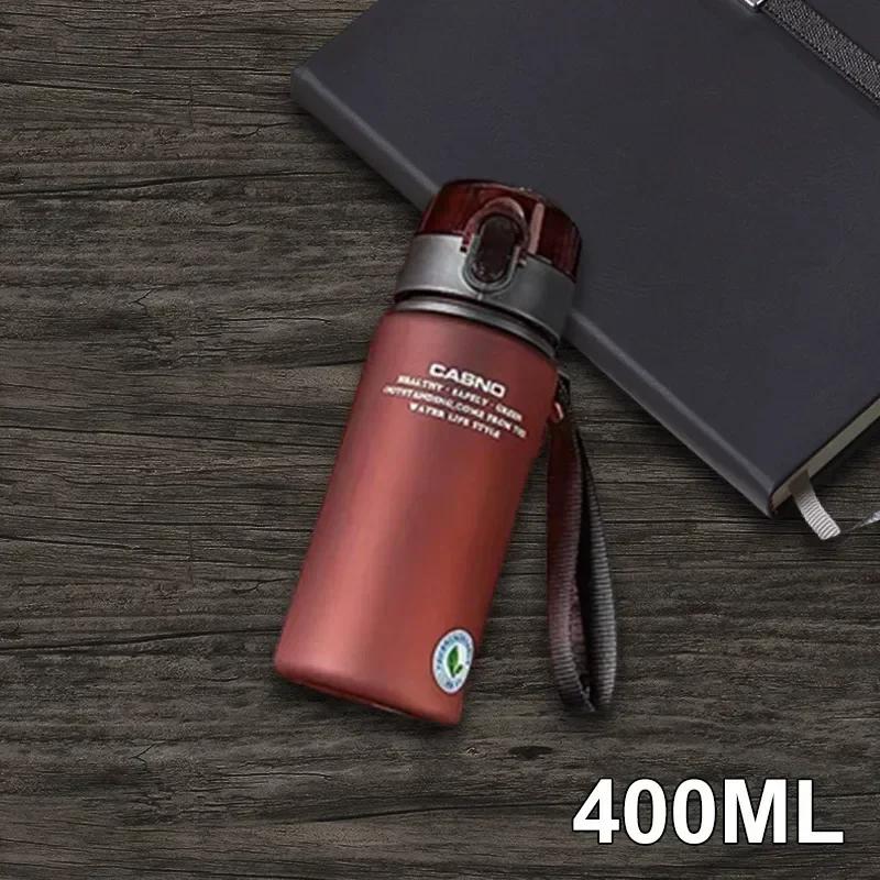 

400 мл/560 мл Матовая спортивная бутылка для воды Не содержит BPA Защищенная от протечек спортивная бутылка для воды Туризм Пеший туризм Портативная Уличная Езда Бутылки для спортзала As Shown